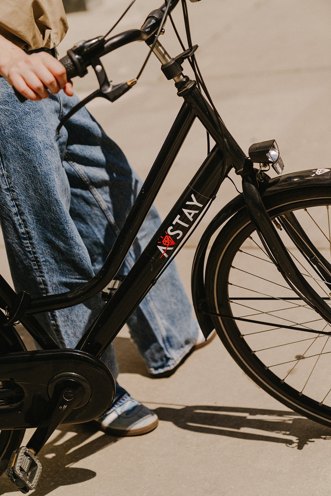A-STAY branded city bike